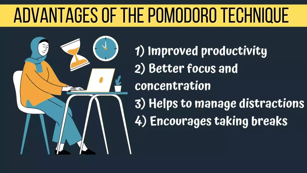 Advantages of the Pomodoro Technique