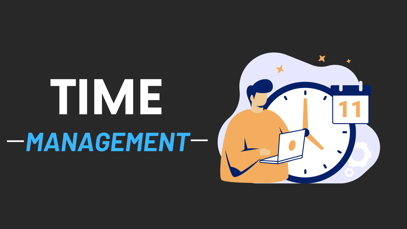 Role of time management in productivity